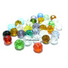 20 rondelles de verre facetté multicolores 4 par 3mm 2J2105