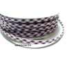 Apprêt 1 m ruban cordon spaghetti 7mm ref FFcollection 506 vichy violet 