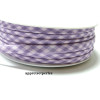 50cm  ruban cordon spaghetti petit pois 7mm ref FFcollection 505 vichy violet rose 
