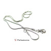 Apprêt bijoux 10 Colliers chaine serpent 1,2mm avec fermoir  ref 15 