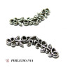 Apprêt bijoux 20 multi connecteurs Vieil argent   2W5609 