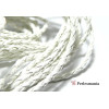 10 m de cordon simili cuir Blanc PS5003 pour création de bijoux 