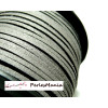 2m de cordon en suédine aspect daim  Gris PG0012 qualité 