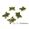 Breloques Petits Papillons 12.5mm – Métal Bronze