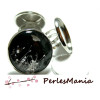 20 pièces:  10 bagues double qualité 14mm  PP et 10 cabochons en verre 