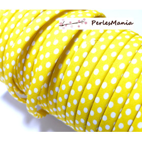 mercerie cordon pour bijoux Cordon spaghetti à pois