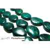 Perles pour bijoux: 1 pendentif perle Chrysocolle galet 24 par 33mm environ 