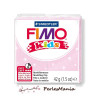 1 PAIN PATE FIMO KIDS ROSE PALE A PAILLETTE 42gr  REF 8030-206 