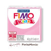 1 PAIN PATE FIMO KIDS ROSE 42gr  REF 8030-25 MODELAGE 
