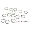 1000 anneau de jonction 7mm par 0.9 mm  ARGENT VIF 