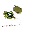 2 pièces: 1 pendentif  ARTY Princesse Ref 11 qualité 30 par 40mm Bronze et 1 cab 