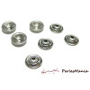 10 apprêts  coupelles coquille calottes Escargot 11mm  P12777 Vieil argent 