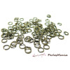 200 anneaux de jonction 5mm par 0.9 mm  bronze 