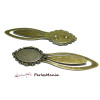 MARQUE PAGE ARTY 18 par 25 mm Bronze H334211