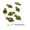 60 BRELOQUES PENDENTIFS Petits champignons 2Y1115 Bronze 13x8mm 