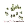 100 mini pendentif Boule  Grelots 4mm ARGENT PLATINE ref120 
