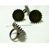 1 Support de bague fine BR griffe qté 25mm 