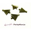 10 MULTI connecteur TRIANGLE ref192 BRONZE , DIY 