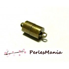 Fermoirs Magnétiques Colonne Cylindre 17mm Bronze