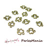 Pendentifs connecteur petit ourson  métal couleur BRONZE