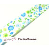 1m ruban  biais liberty 18mm FLEUR 7600 couleur 26 , DIY 
