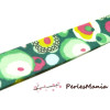 1m ruban  biais liberty 18mm POP ART 7360 couleur 62 , DIY 