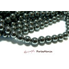 PERLES HEMATITE RONDES 4mm, DIY