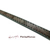 20 cm Cordon Simili Cuir style Surpiqué  PLAT 10mm MARRON FONCE, DIY 