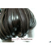 1m  de cordon CUIR VERITABLE  Marron FONCE  en 8MM ref H582 