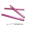 10  intercalaire Tube rectangle ROSE 4 cm, DIY 