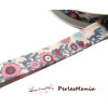 50 cm ruban  biais liberty 20mm ROMANTIQUE 4053 collection 209, DIY 