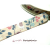 50 cm ruban  biais liberty 20mm ROMANTIQUE 4053 collection 109, DIY 