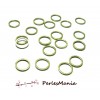 100 pendentifs grand anneau connecteur fermé rond BRONZE 8mm H187811 