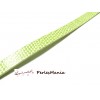 1m de cordon plat 7mm VERT ANIS  style ecaille simili cuir H21511, DIY 