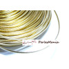5 m CORDON  simili cuir ref 3210 DORE  2 par 1mm, DIY 