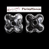 S1172508 – Lot de 2 ou de 5 Globes Trèfle en Verre à Remplir 20mm – Cabochons Creux pour Bijoux DIY