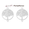 Estampes Filigrane Connecteur Arbre 19x15mm – Acier Inoxydable