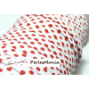 ruban biais spaghetti à pois rouge et blanc 7mm 70480-446
