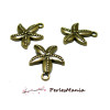 10 pendentifs breloque etoiles de mer 2Y2213 BRONZE , DIY 