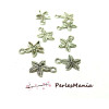 20 pendentifs breloque etoiles de mer ref 118 VIEL ARGENT , DIY 