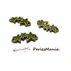 50 pendentifs connecteur multi etoiles BRONZE ref 117 , DIY 