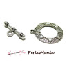 20 sets fermoirs PAX ref 46 toggle VIEL ARGENT ROND ETHNIQUE travaillés, DIY 