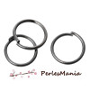 500 anneaux de jonction GUN METAL 8mm par 1mm, DIY 