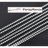 Chaîne à Billes Boules métal finition Argent Vif 2.4mm