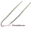 CHAINE A BILLES BOULES ARGENT PLATINE 2.4mm S1110826, DIY