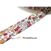 Mercerie 50 cm ruban  biais liberty 20mm 4800 collection 19 