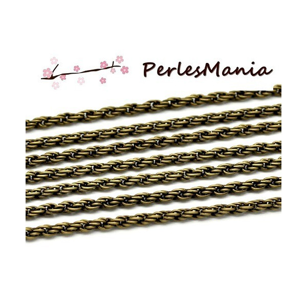 chaine BRONZE S1116068 pour création de colliers