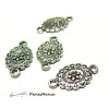 10  pendentifs connecteur breloque VIEIL ARGENT  ref HA14025 vintage 