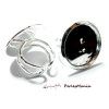 Support de Bague IMPOSANTE ronde 25mm ARGENT PLATINE