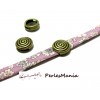 Slides passants SPIRALES BRONZE